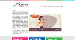 Desktop Screenshot of konforogrencievi.com
